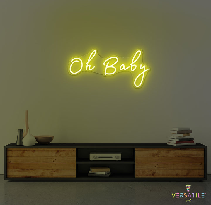 Oh Baby Neon Sign