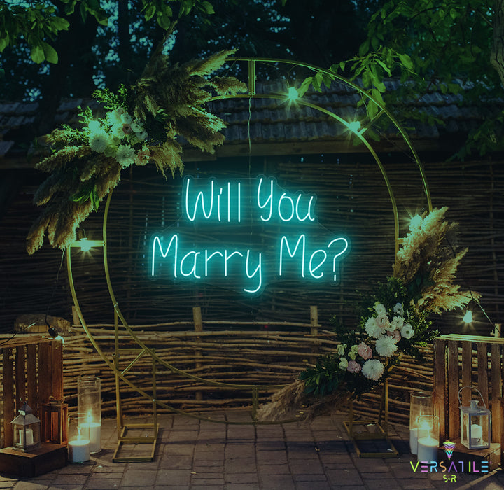 Will You Marry Me? Neon Sign