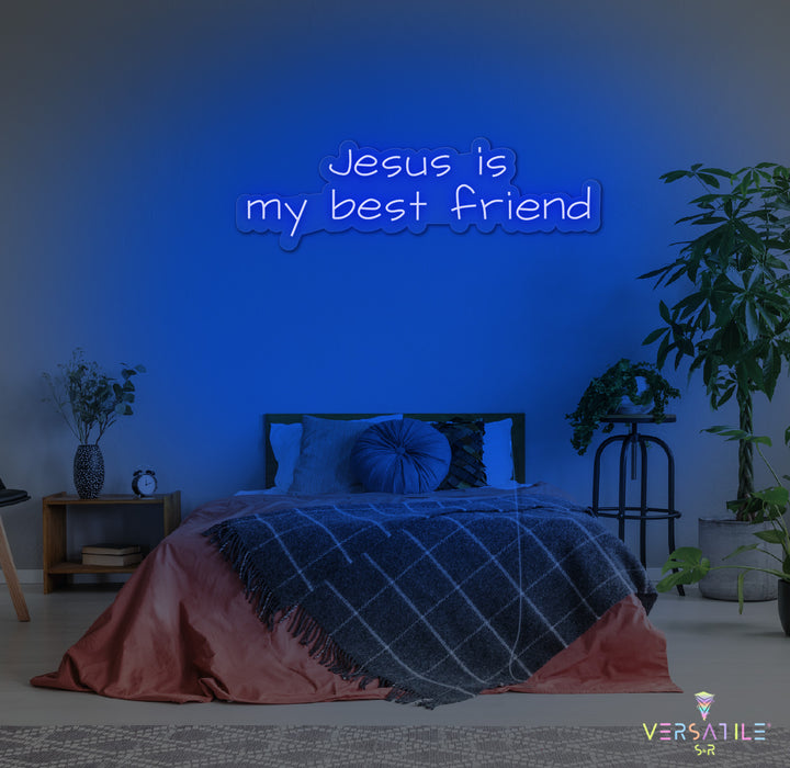 Jesus Is My Bestfreind Neon Sign