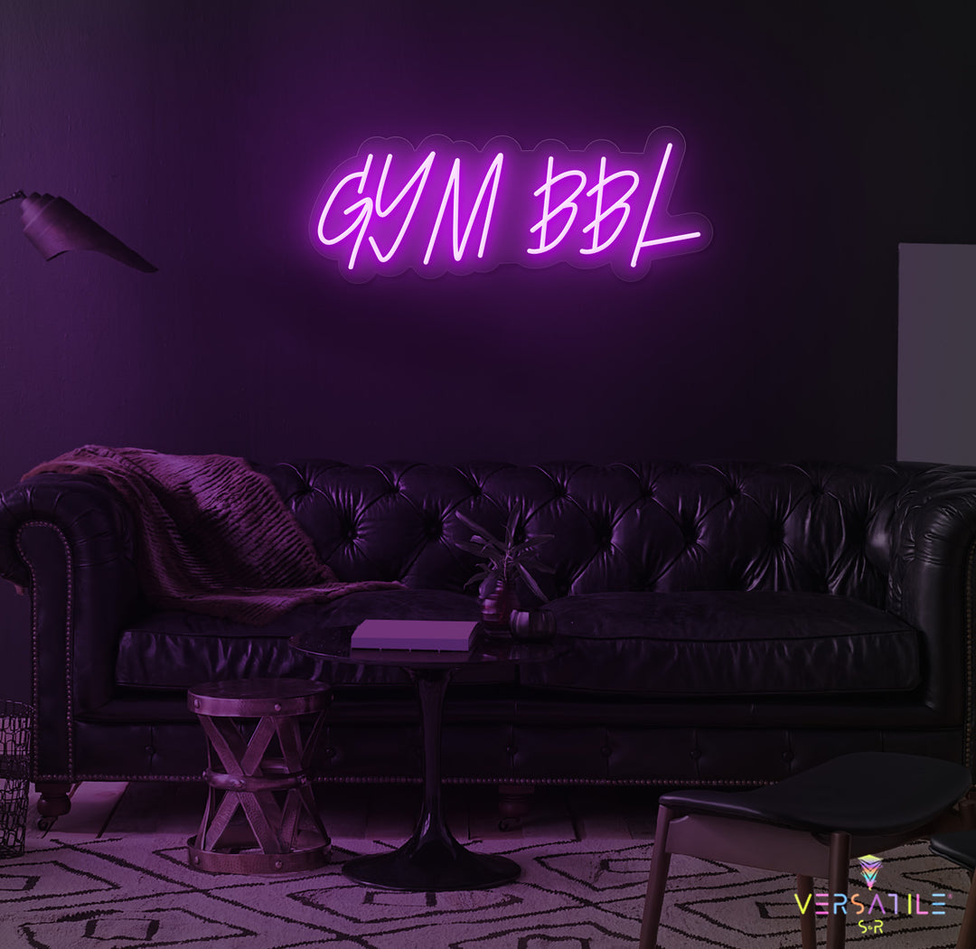 GYM BBL Neon Sign
