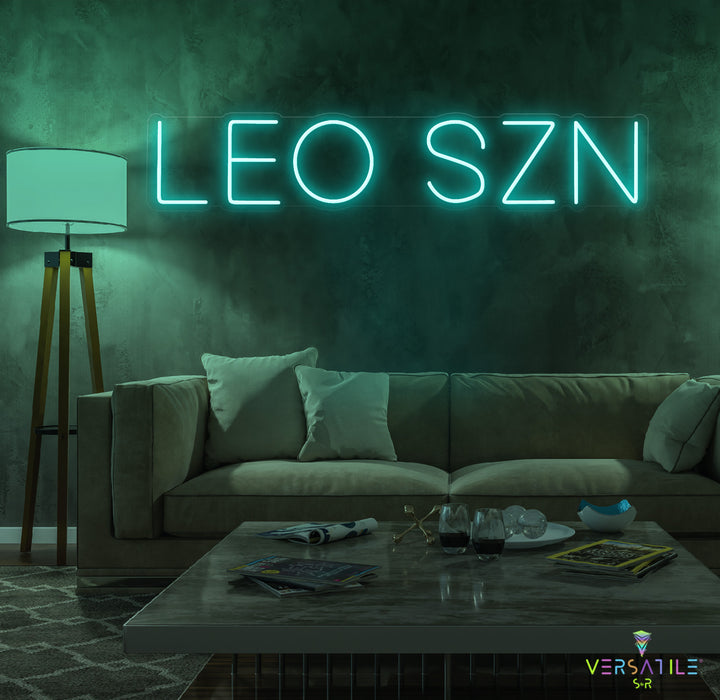 Leo SZN Neon Sign