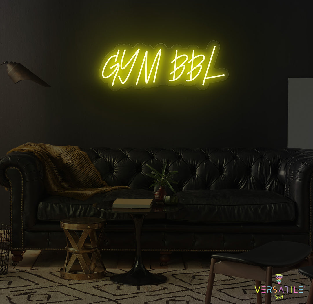 GYM BBL Neon Sign