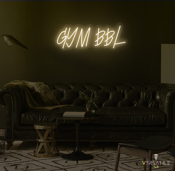 GYM BBL Neon Sign