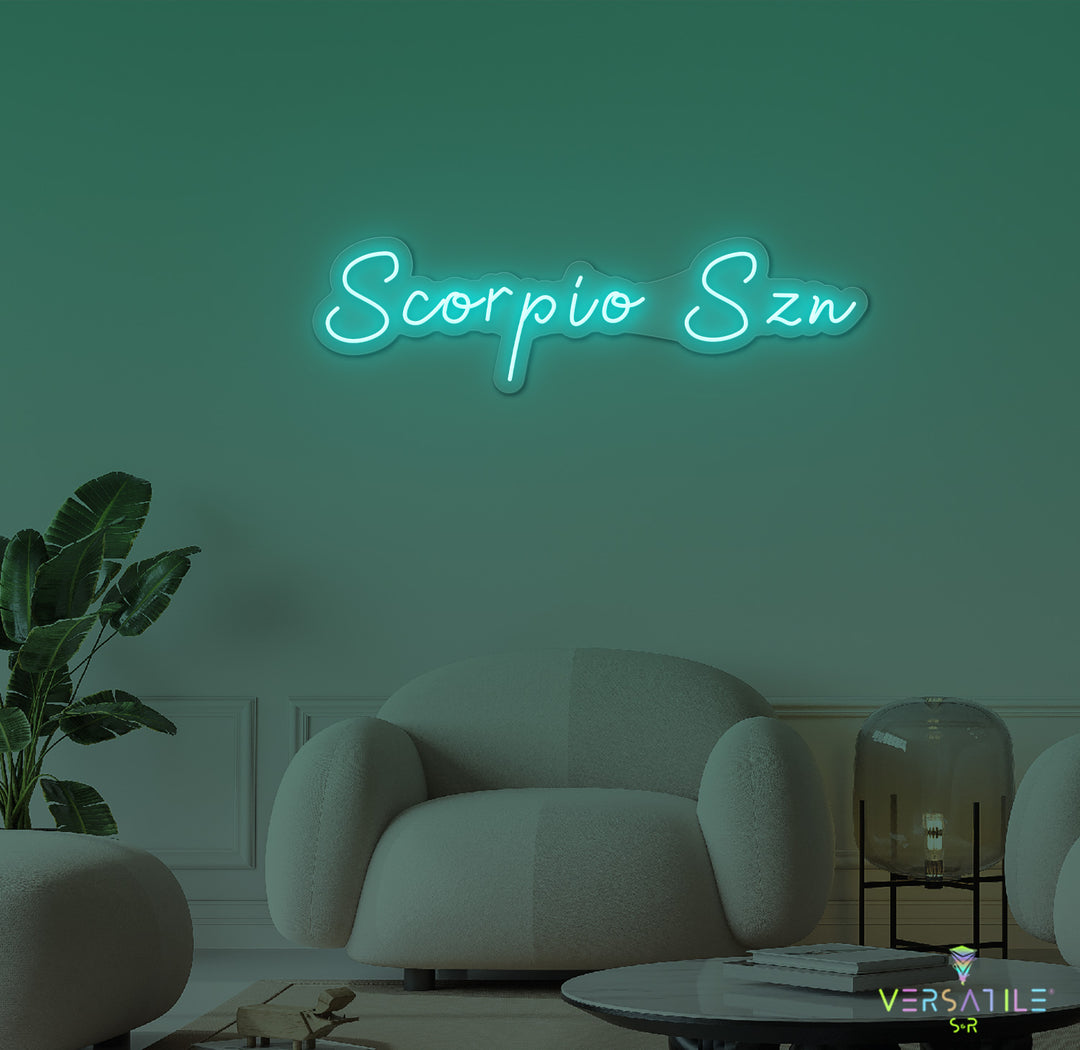 Scorpio SZN Neon Sign