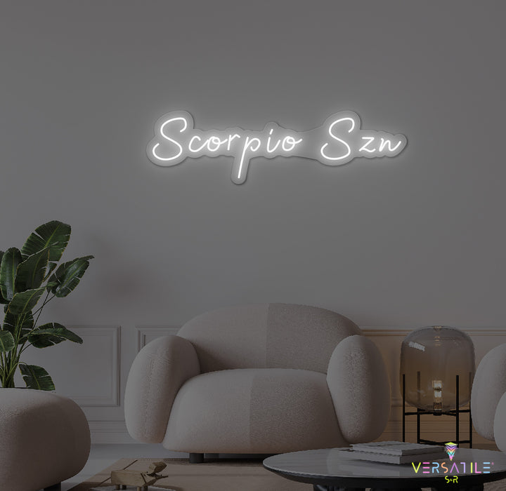 Scorpio SZN Neon Sign