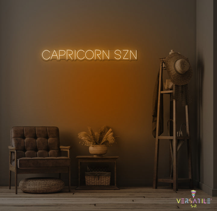 Capricorn SZN Neon Sign