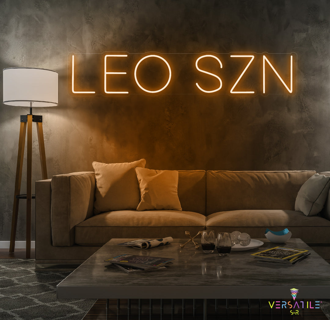 Leo SZN Neon Sign