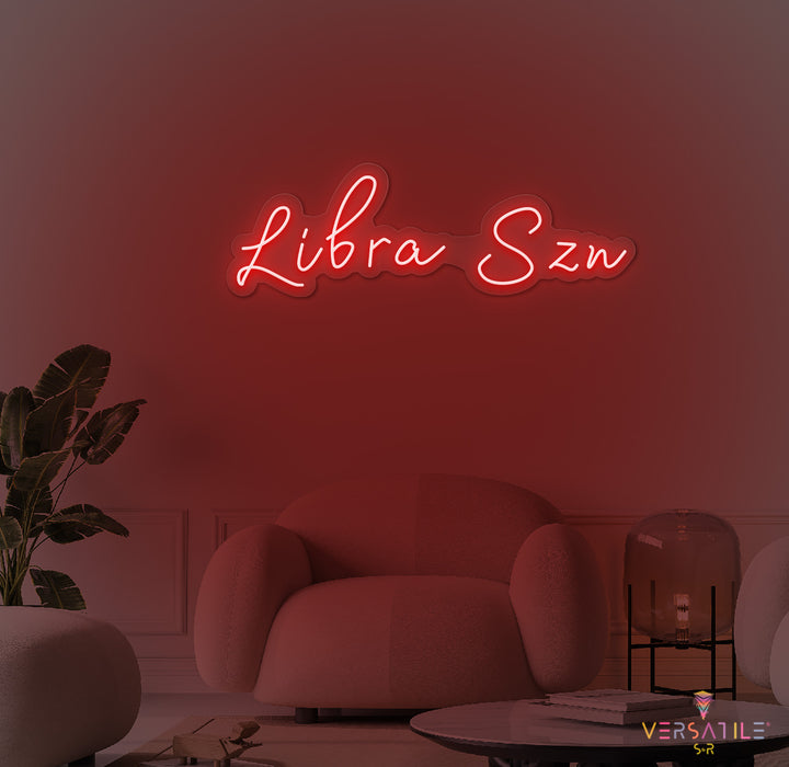 Libra SZN Neon Sign