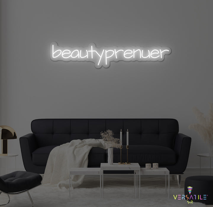 Beautyprenuer Neon Sign