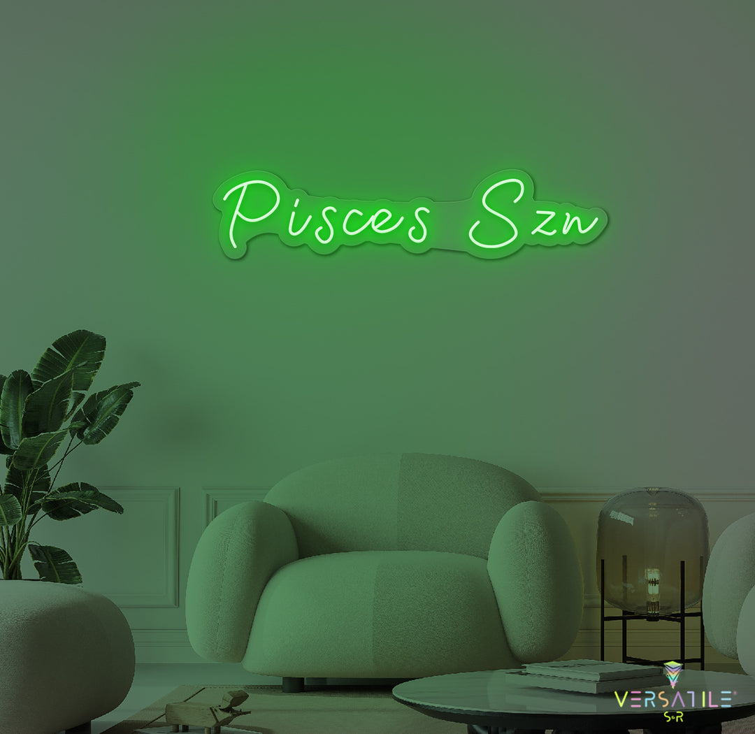 Pisces SZN Neon Sign