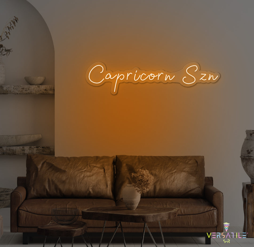 Capricorn SZN Neon Sign
