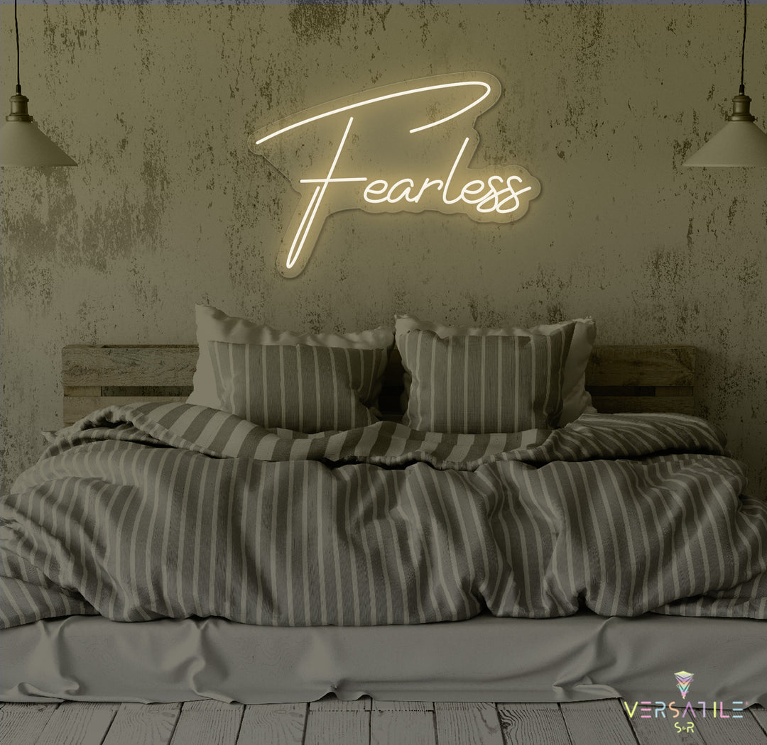 Fearless Neon Sign