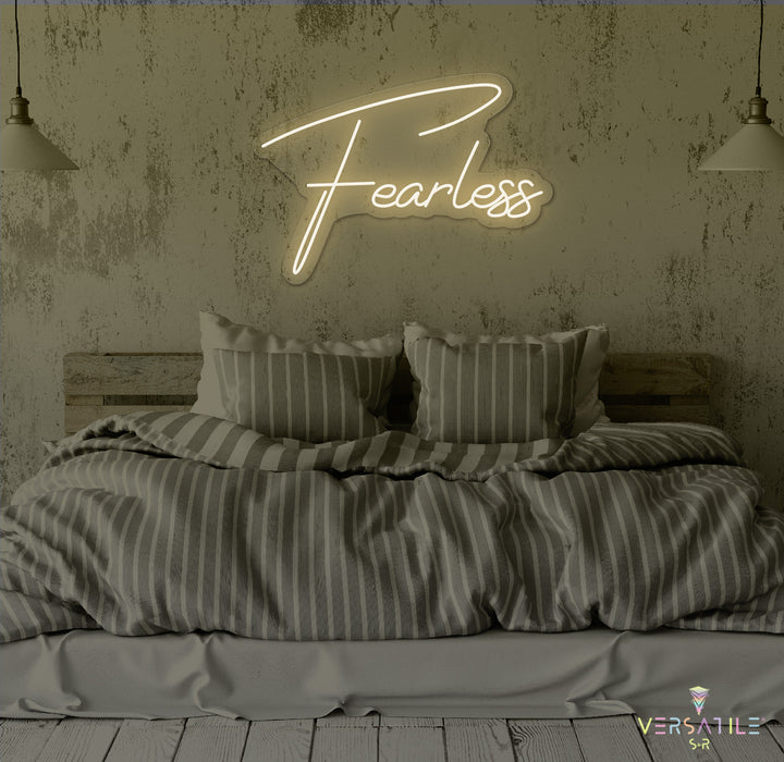 Fearless Neon Sign