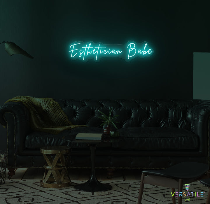 Esthetician Babe Neon Sign