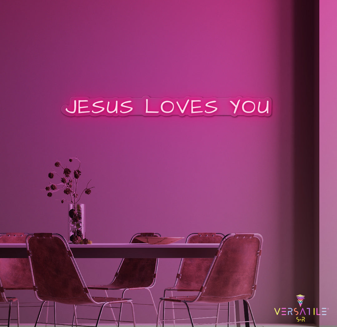 Jesus Love You Neon Sign