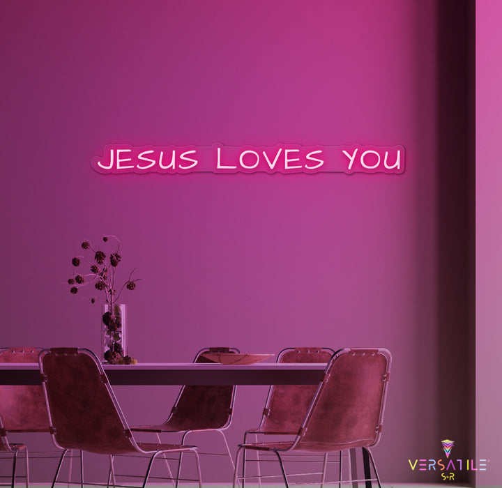 Jesus Love You Neon Sign