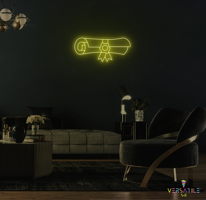 Diploma Neon Sign