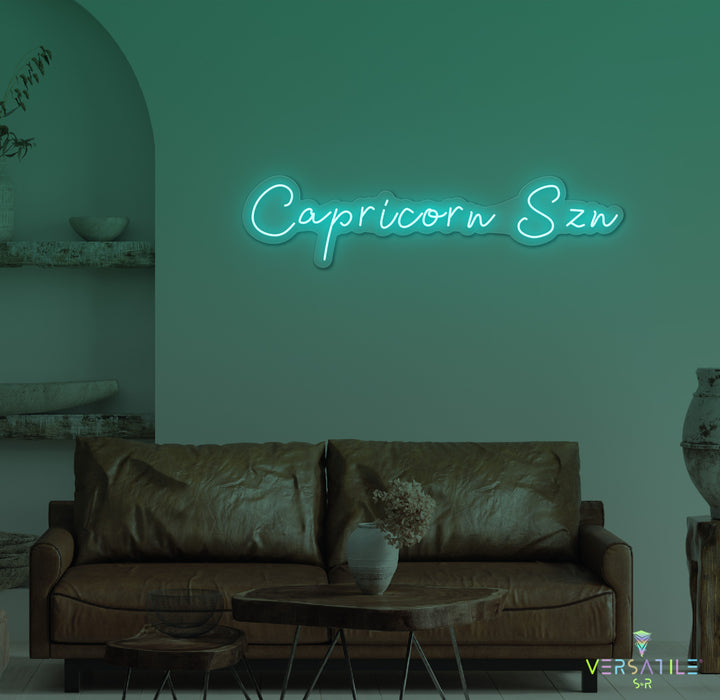 Capricorn SZN Neon Sign