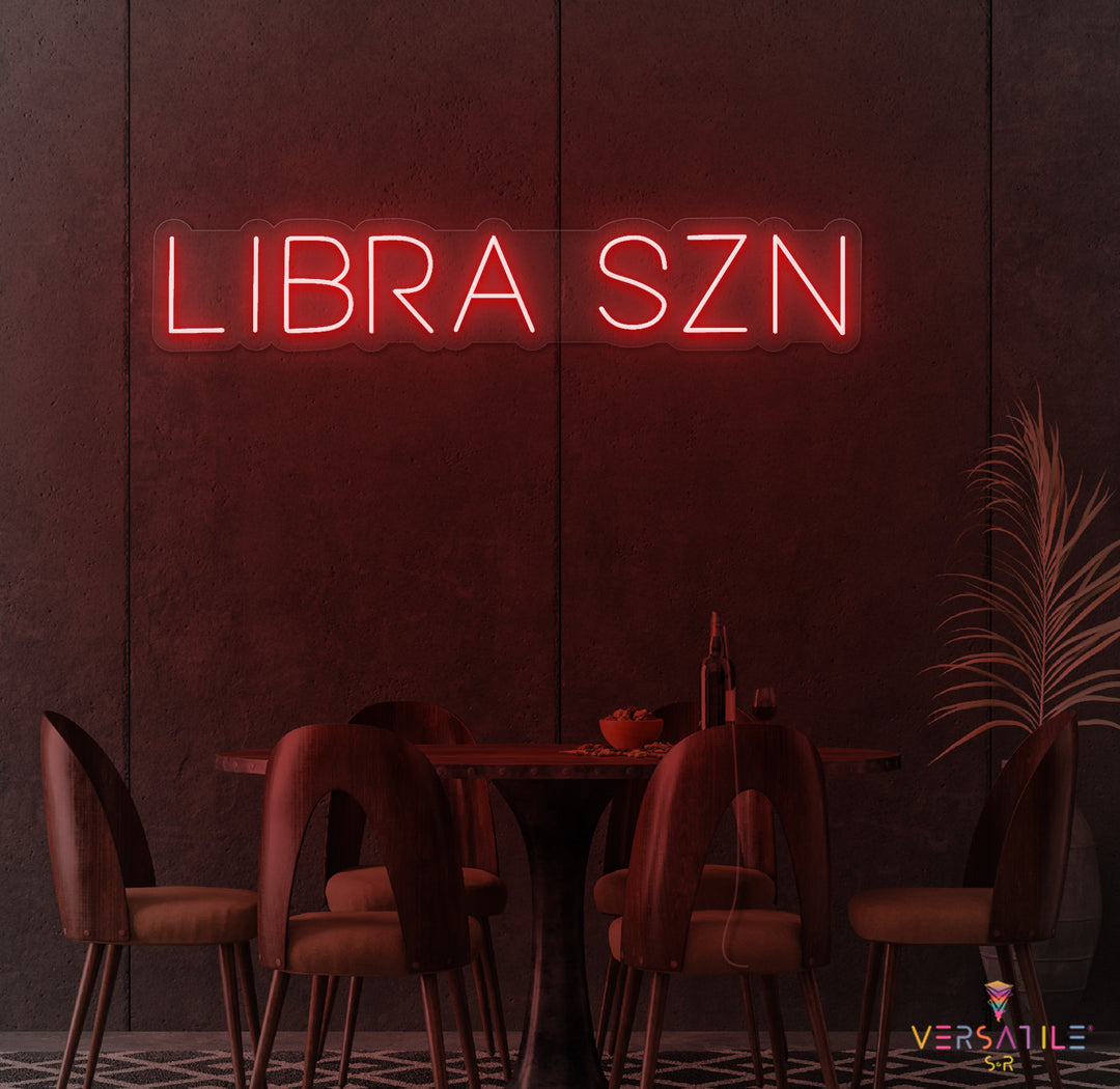 Libra SZN Neon Sign