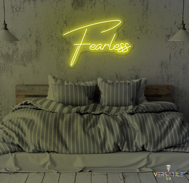 Fearless Neon Sign