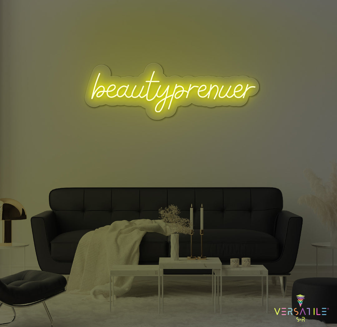 Beautyprenuer Neon Sign