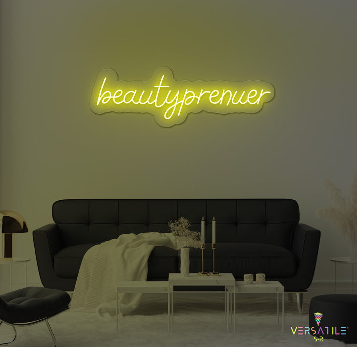Beautyprenuer Neon Sign