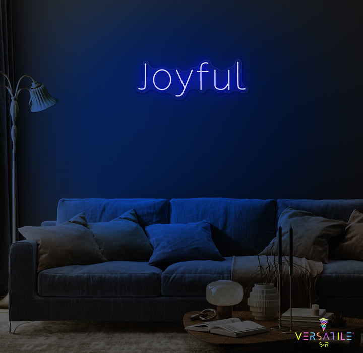 Joyful Neon Sign