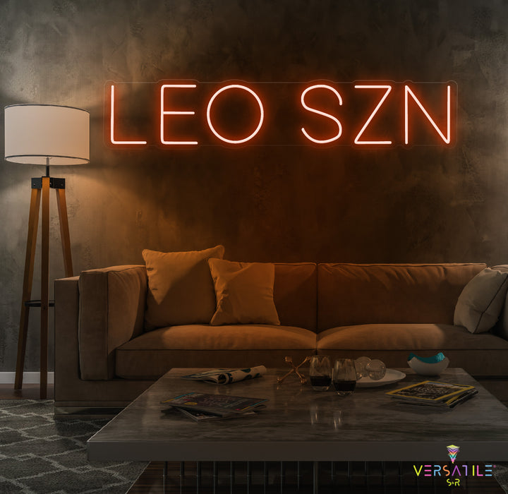 Leo SZN Neon Sign