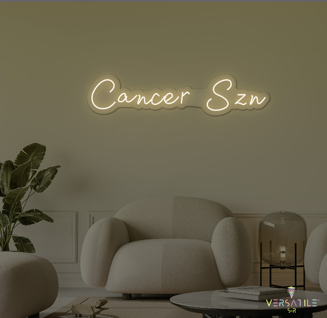 Cancer SZN Neon Sign