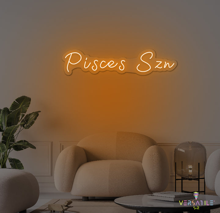 Pisces SZN Neon Sign