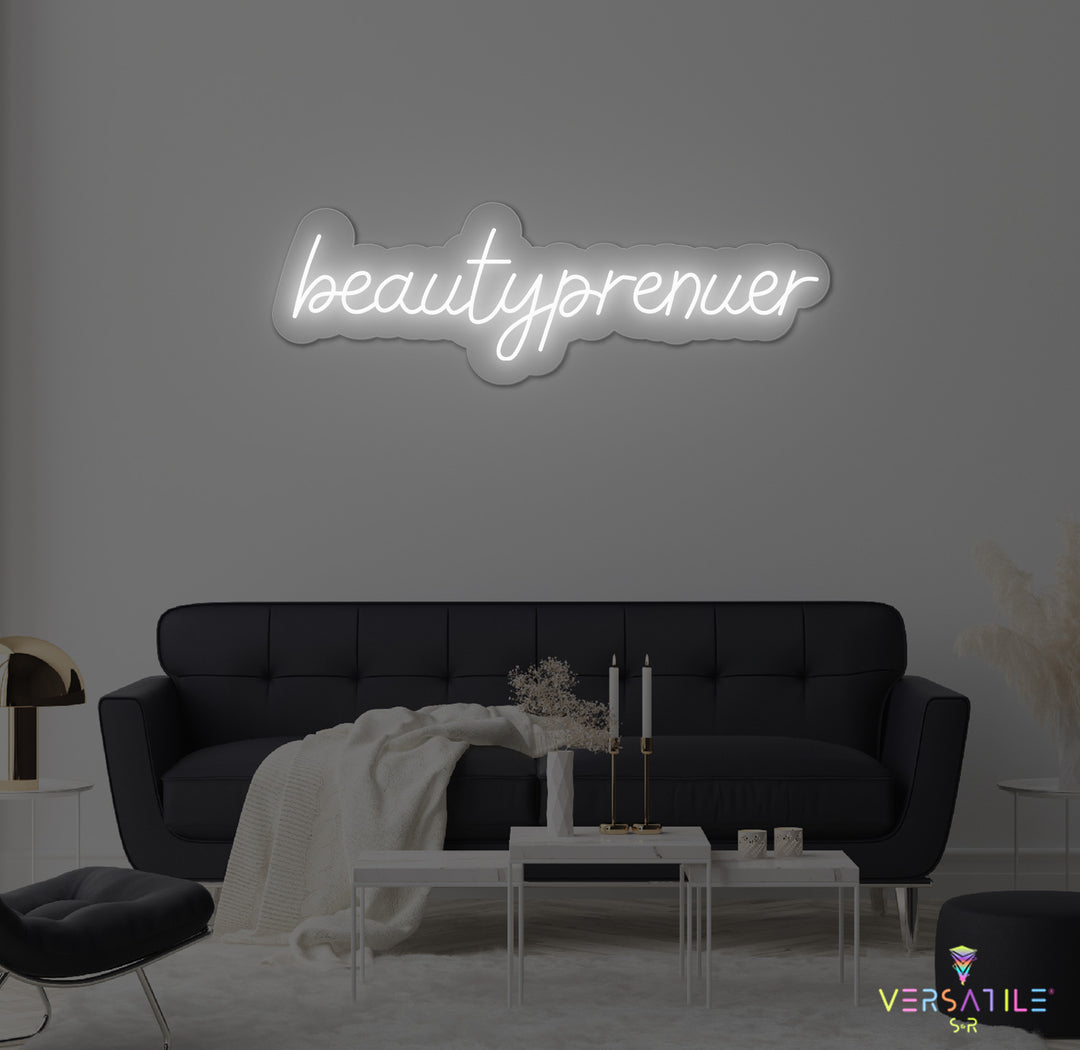Beautyprenuer Neon Sign