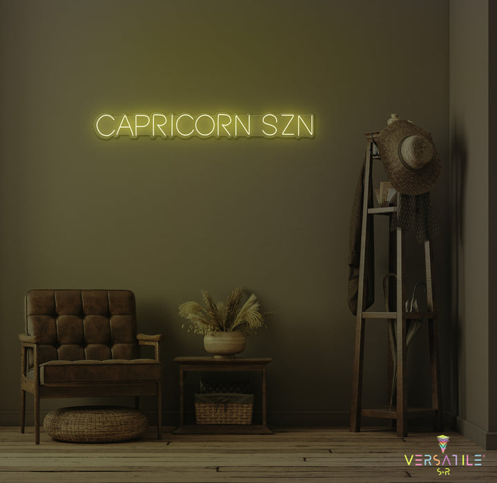 Capricorn SZN Neon Sign