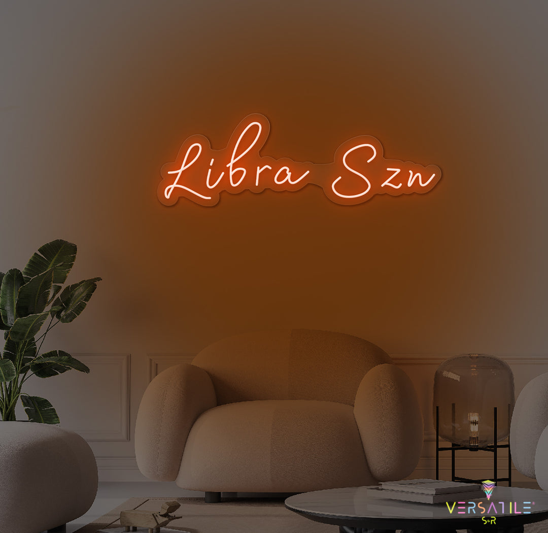 Libra SZN Neon Sign