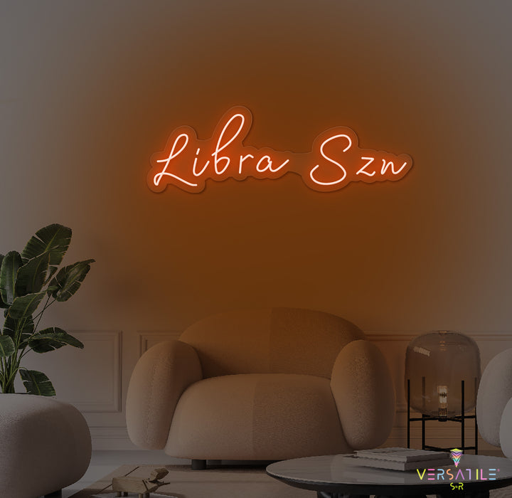 Libra SZN Neon Sign