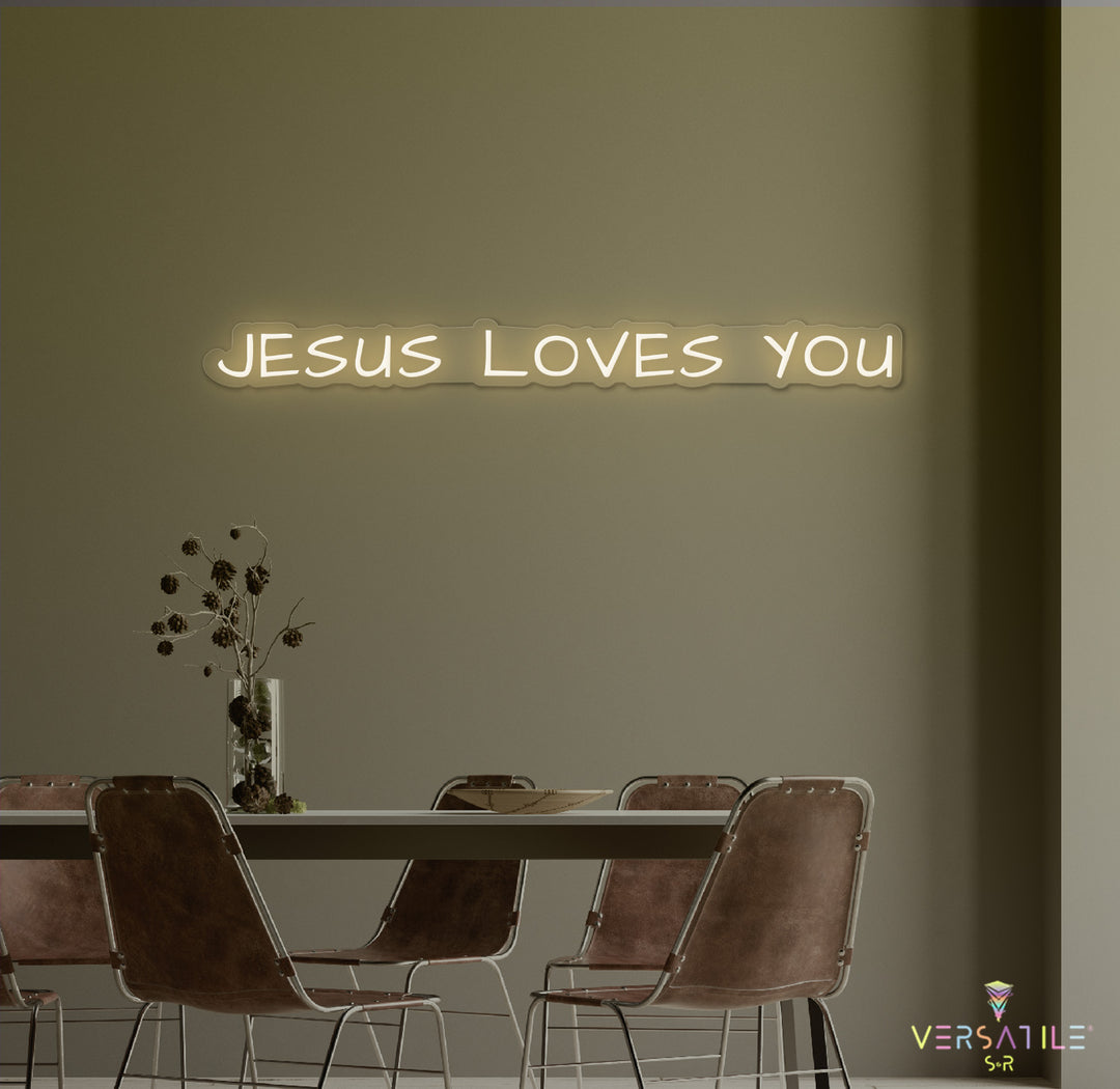 Jesus Love You Neon Sign