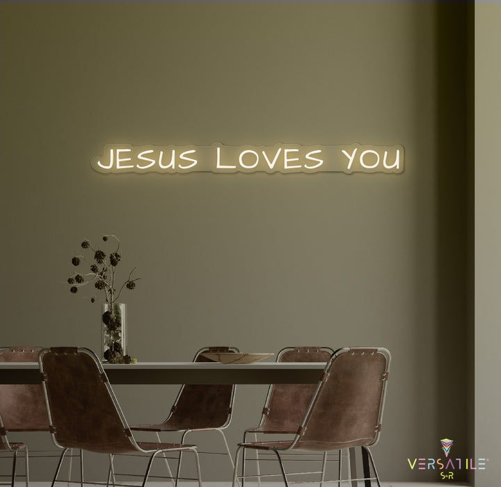 Jesus Love You Neon Sign