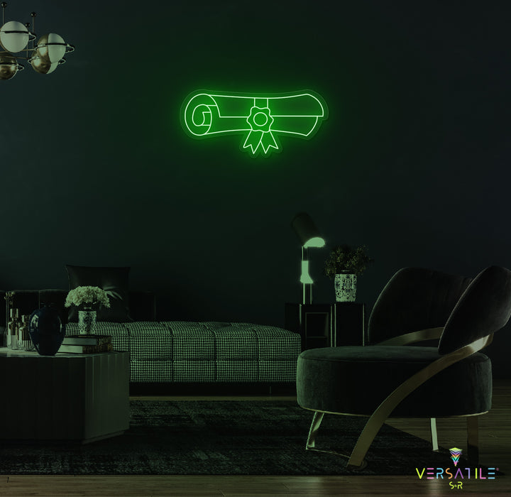 Diploma Neon Sign