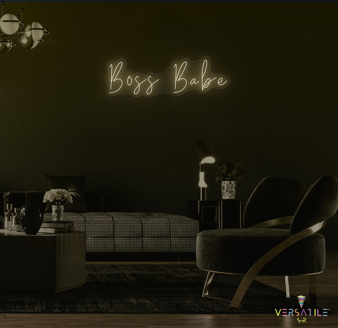 Boss Babe Neon Sign