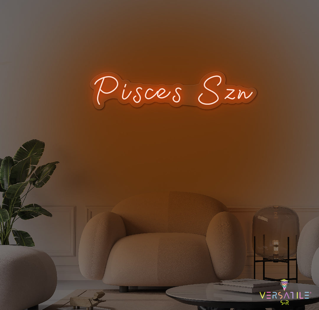Pisces SZN Neon Sign