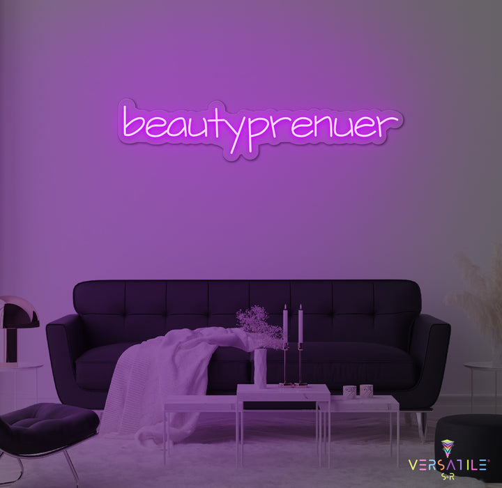 Beautyprenuer Neon Sign