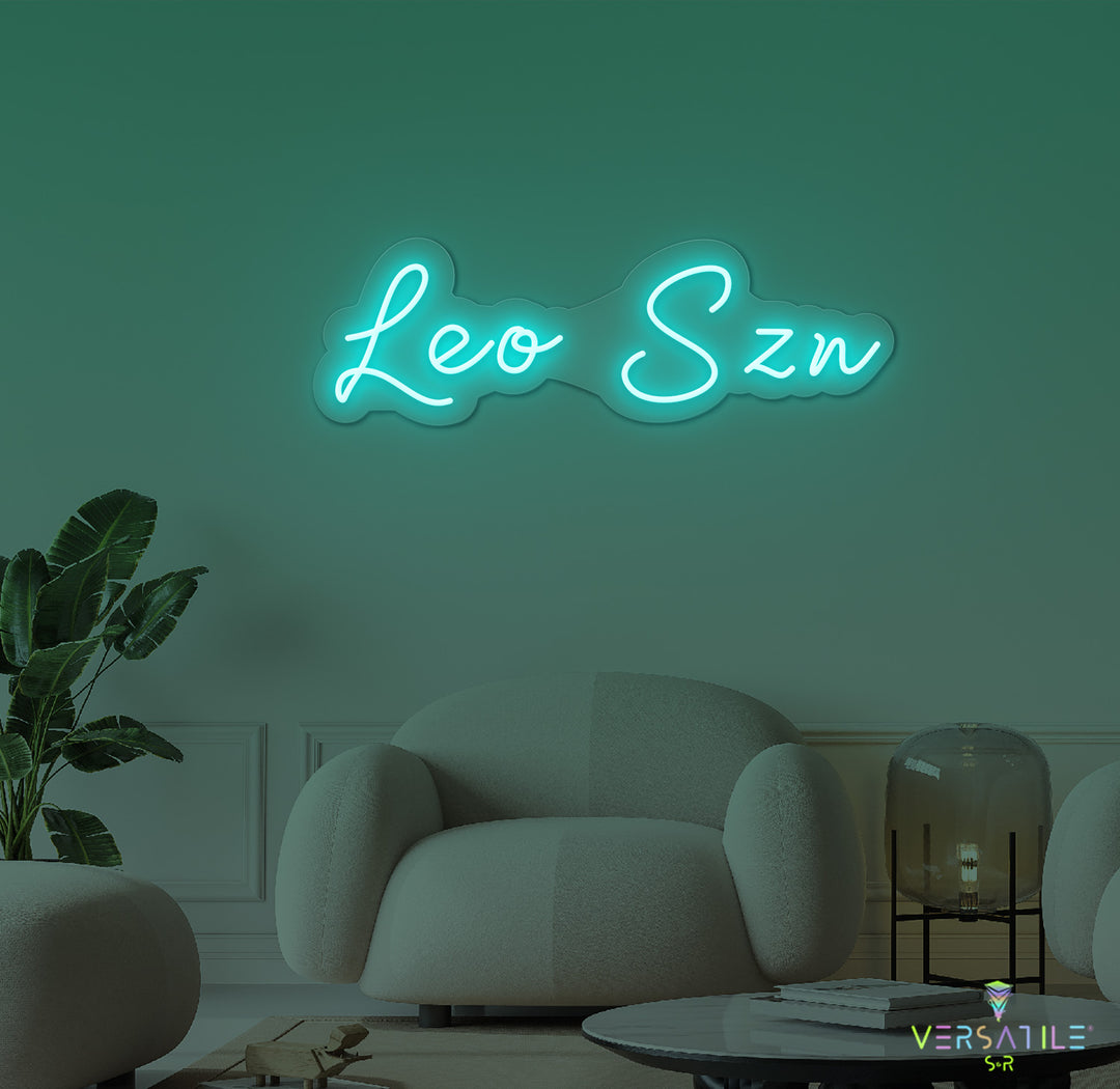 Leo SZN Neon Sign