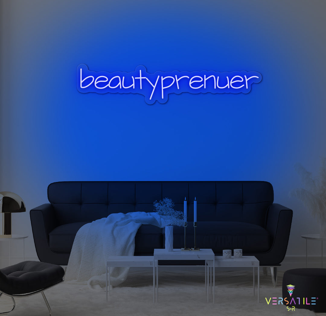 Beautyprenuer Neon Sign