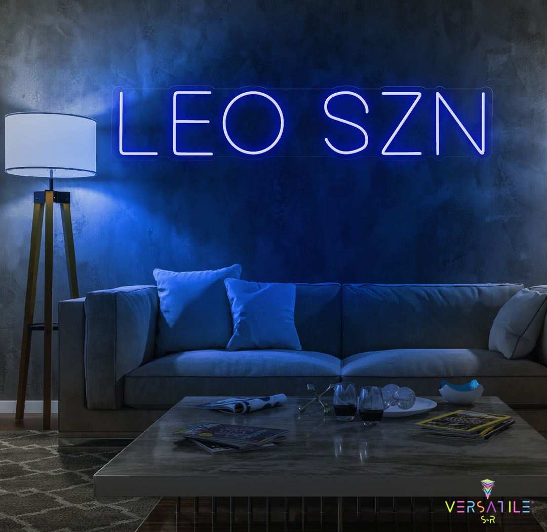 Leo SZN Neon Sign