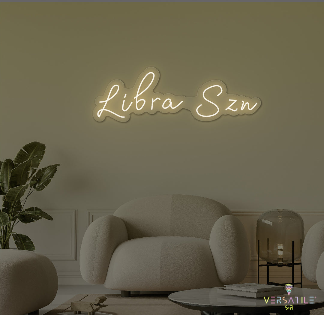 Libra SZN Neon Sign