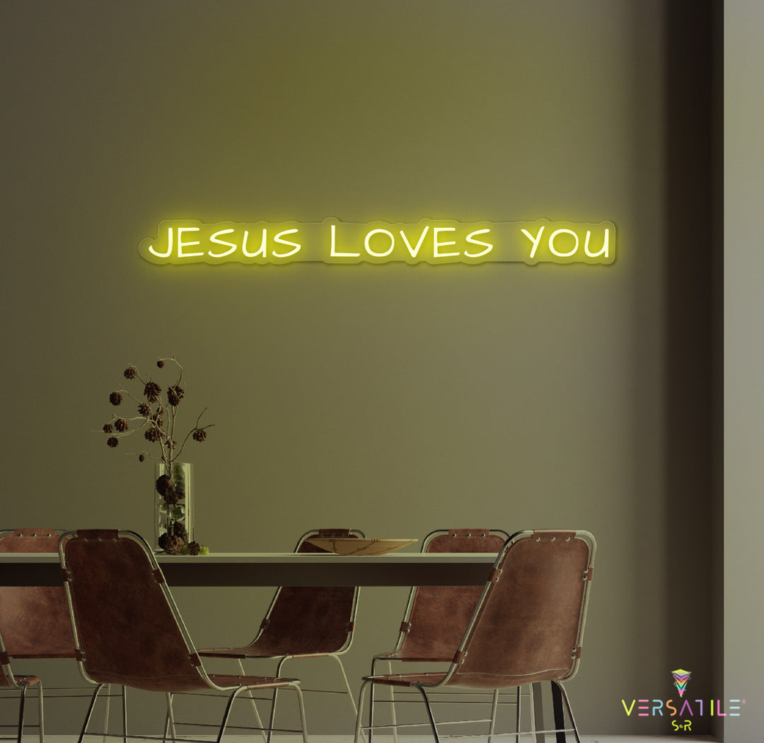 Jesus Love You Neon Sign