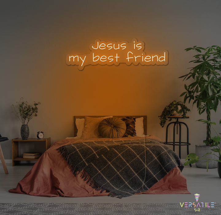 Jesus Is My Bestfreind Neon Sign