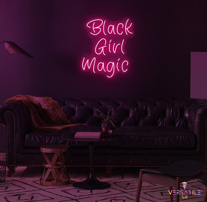 Black Girl Magic Neon Sign