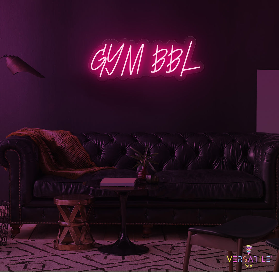 GYM BBL Neon Sign