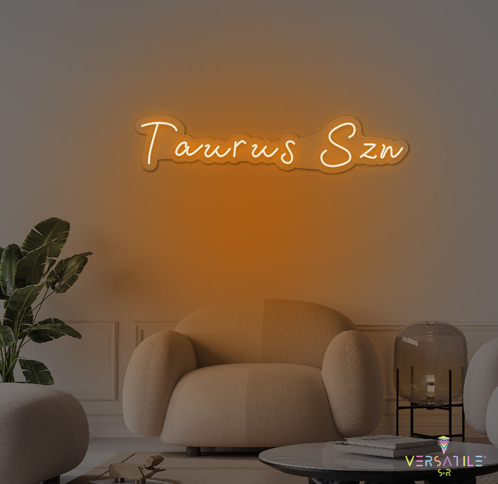 Taurus SZN Neon Sign