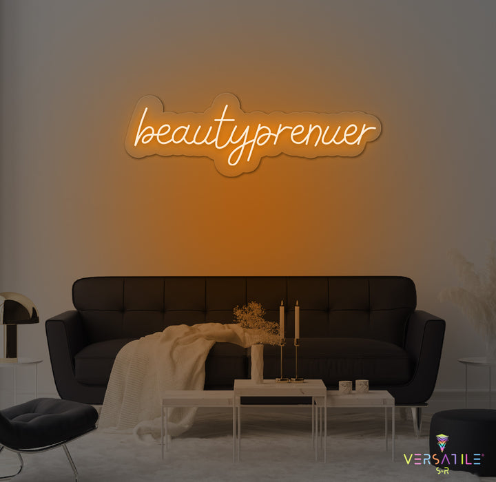 Beautyprenuer Neon Sign